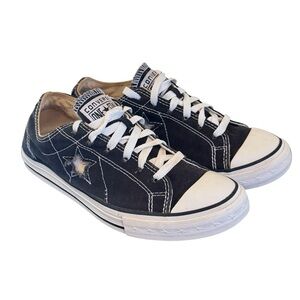 Converse Black Canvas Sneakers